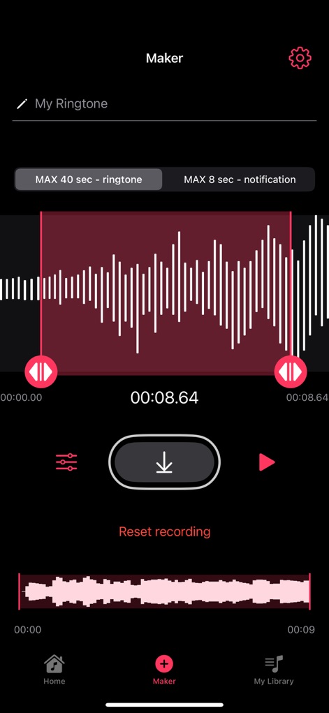 RINGTONE MAKER #1 for iPhone - Precision Audio Editor