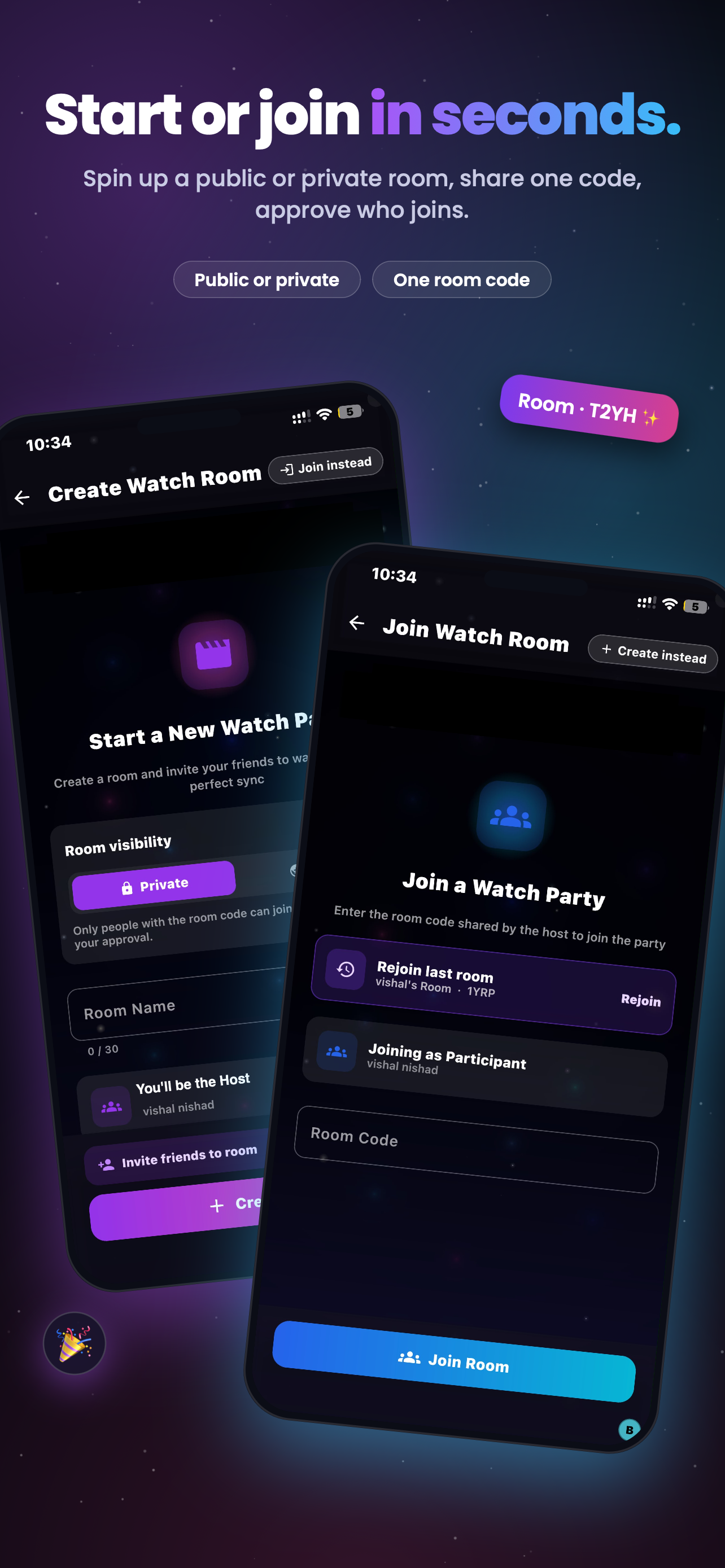 WatchParty: Movie with Friends