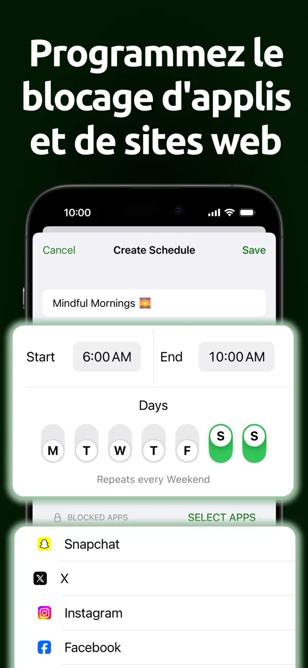Screenshot #3 pour Bloquer Application | Atten