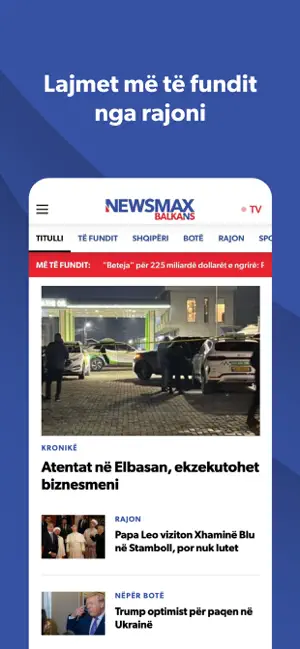 Newsmax Albania screenshot 1