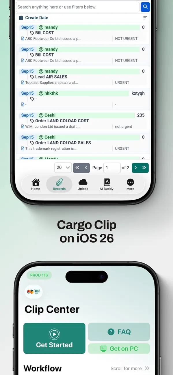 #1. Cargo Clip (iOS) Ved: Swivel Software Ltd.