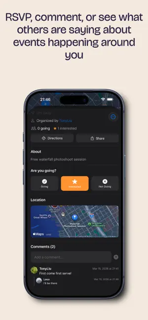 Flok Social - Chat & Events screenshot 4