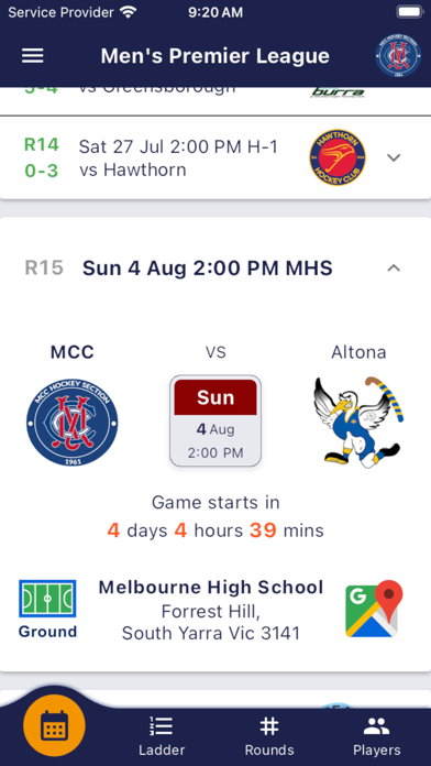 Hockey Vic Screenshot