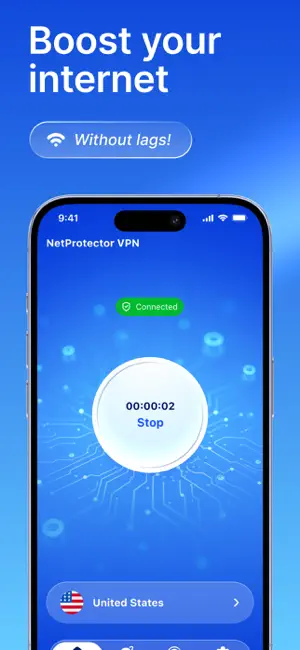 NetProtector - Secure VPN screenshot 2
