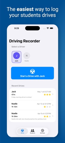 Student Driving Recorder Screenshot 1 of 5