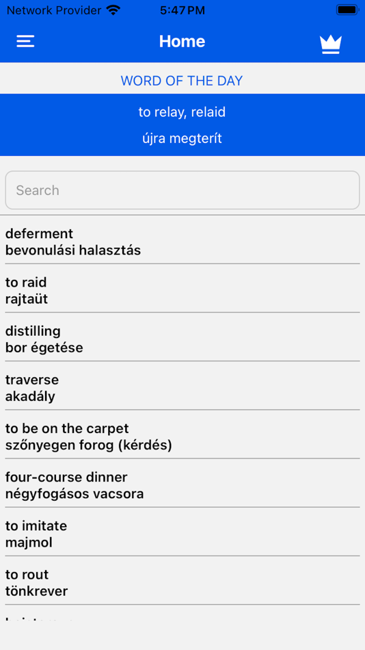 #1. Offline English to Hungarian (iOS) 由: Arsosa Network Inc.