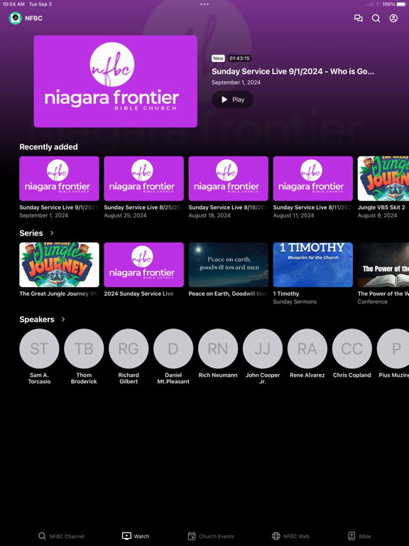Screenshot #5 pour NFBC Channel