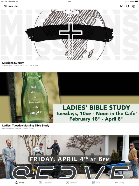 Screenshot #4 pour New Life Assembly | NJ