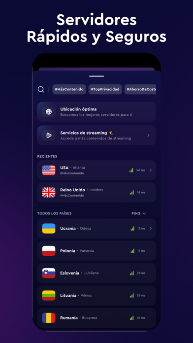 ClearVPN - VPN Rápida y Segura
