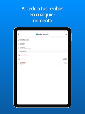 Captio - Informes de gastos iPad screenshot 6