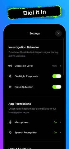 Ghost Radio: EVP Spirit Box iPhone screenshot
