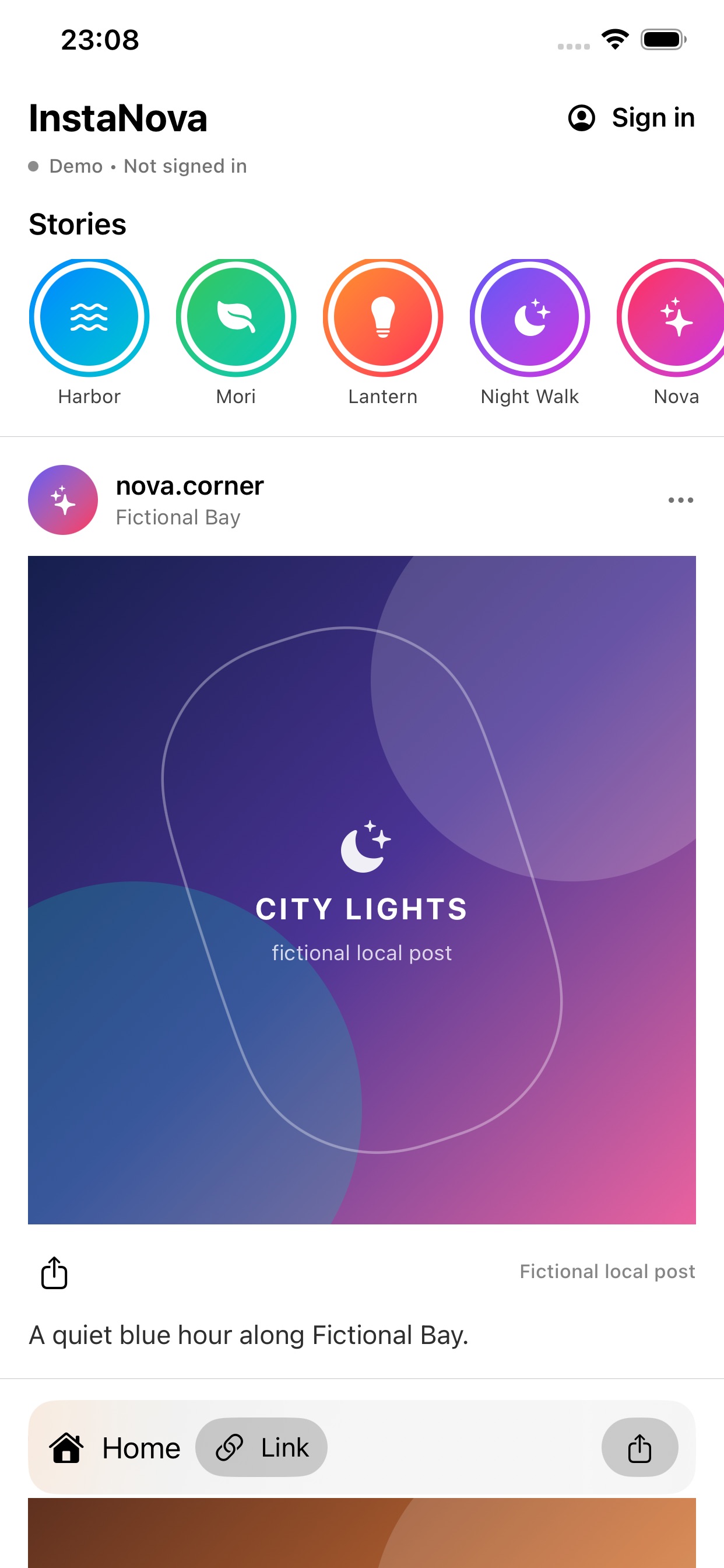 Screenshot 1 of InstaNova