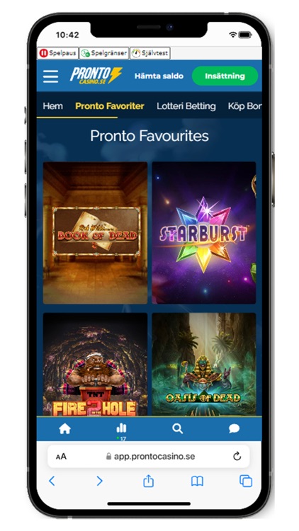 ProntoCasino screenshot-5