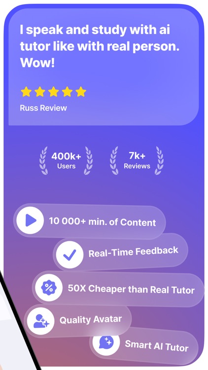 JustSpeak – AI English Tutor