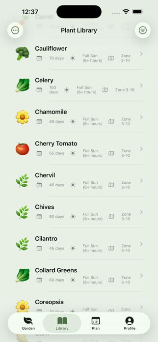 Plan & Sow Screenshot 3 of 5