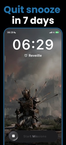 Alarm Clock: Reveille Mission iPhone screenshot