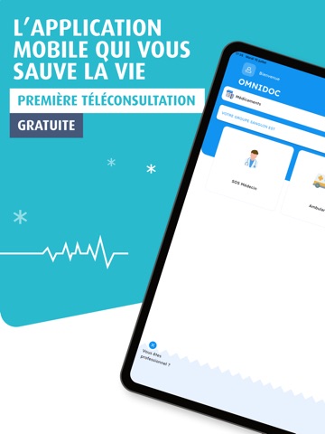OmniDocteur iPad screenshot