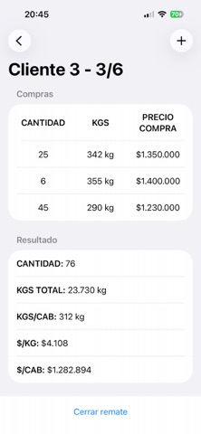 Los Biaus Calc screenshot