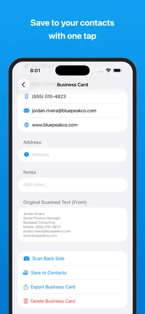 MyPocketScanner screenshot 4