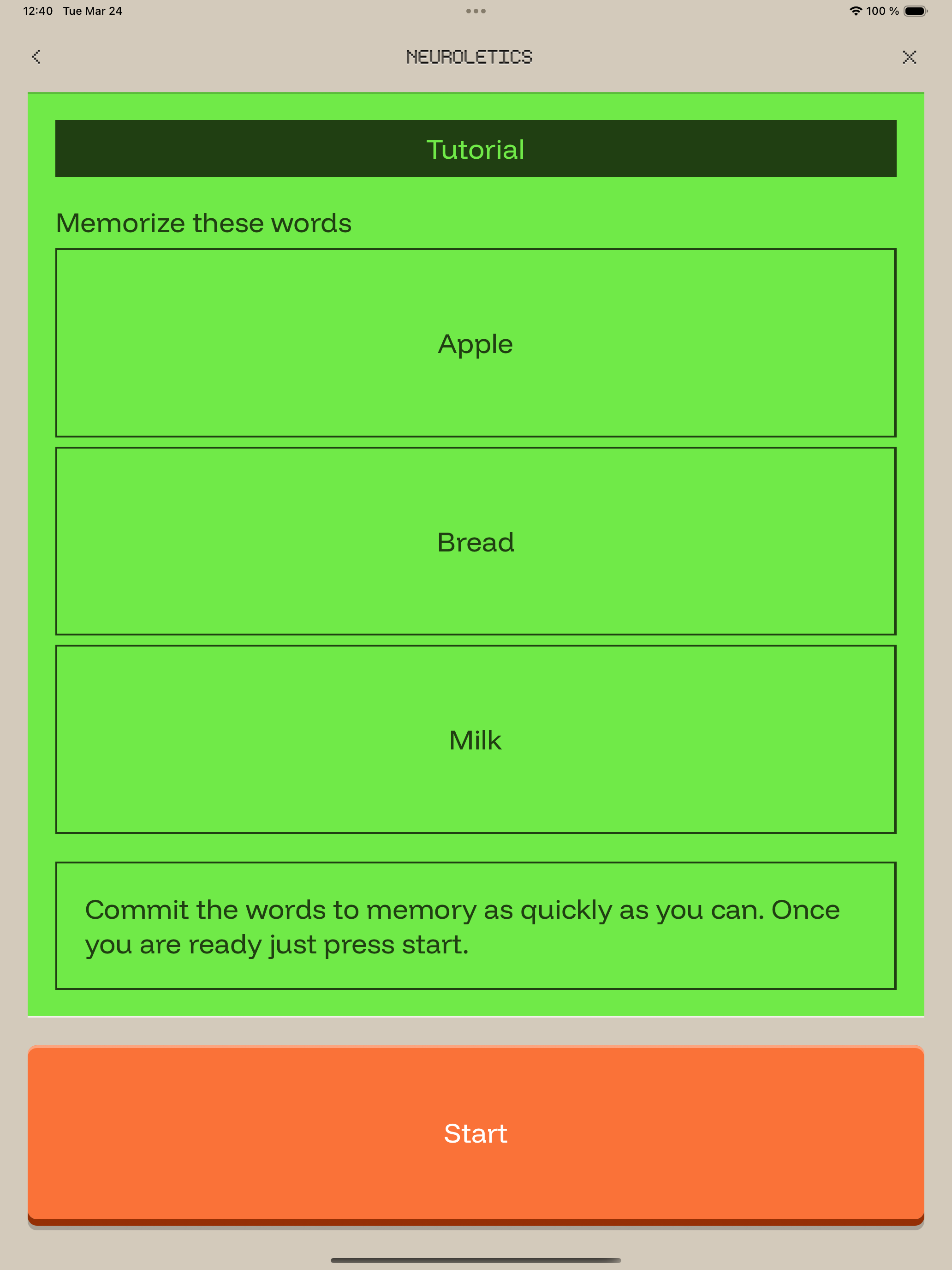 Neuroletics