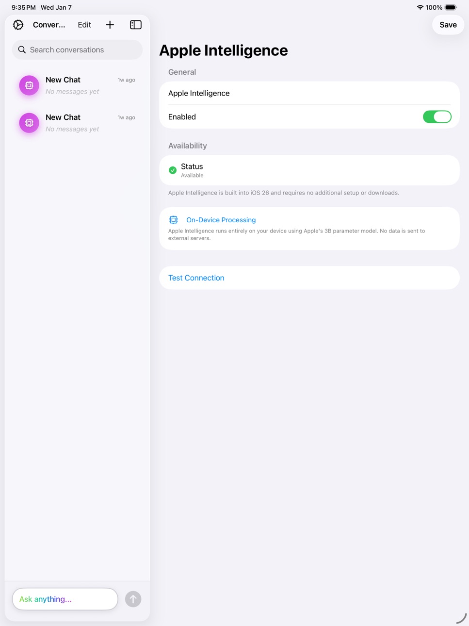 iPad screenshot