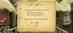 More Add Subtract of Radicals screenshot 1