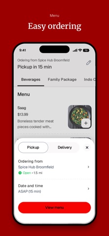 Spice Hub To Go iPhone screenshot