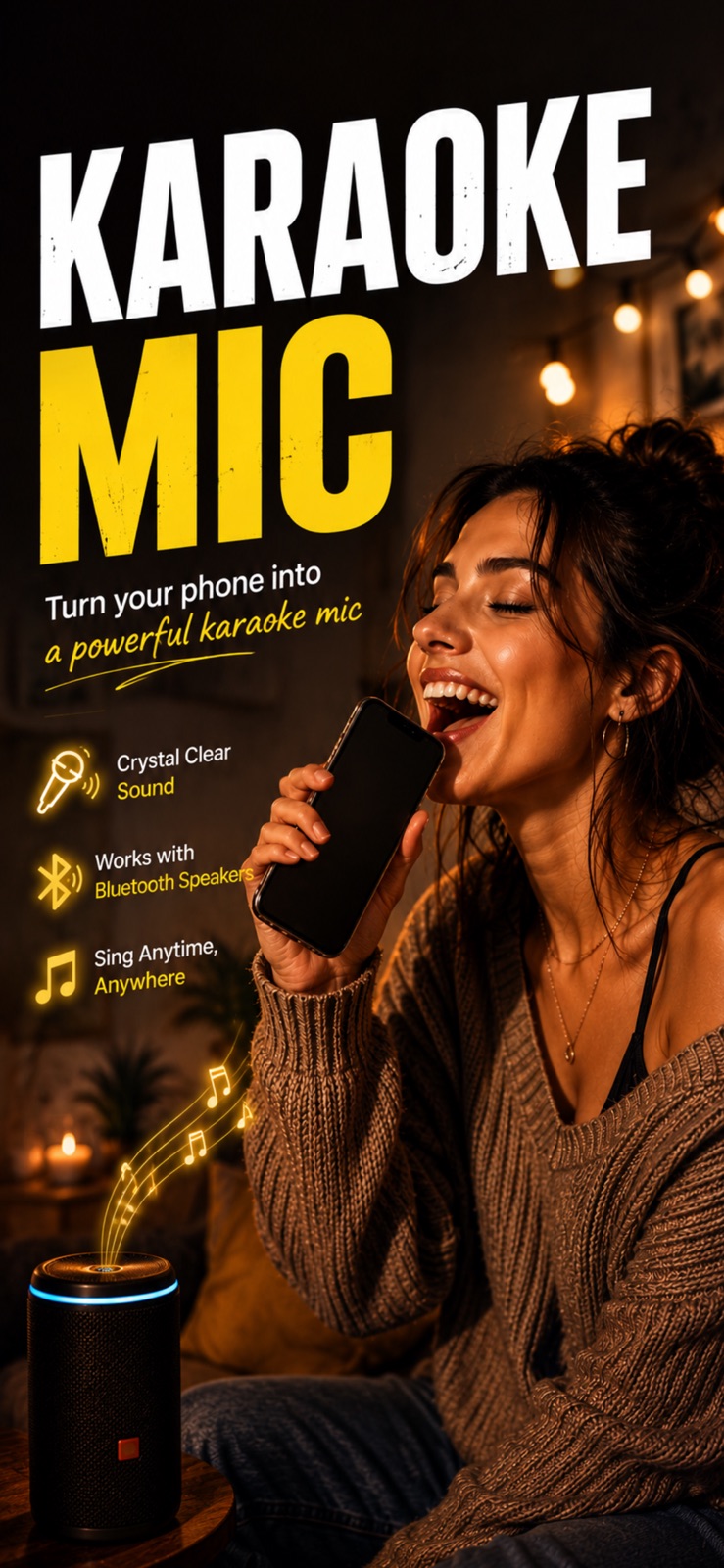 Karaoke Microphone: Sing Live iphone screenshot 1
