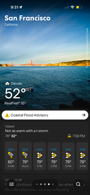 Yahoo Tempo Screenshot