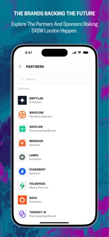 SXSW London screenshot