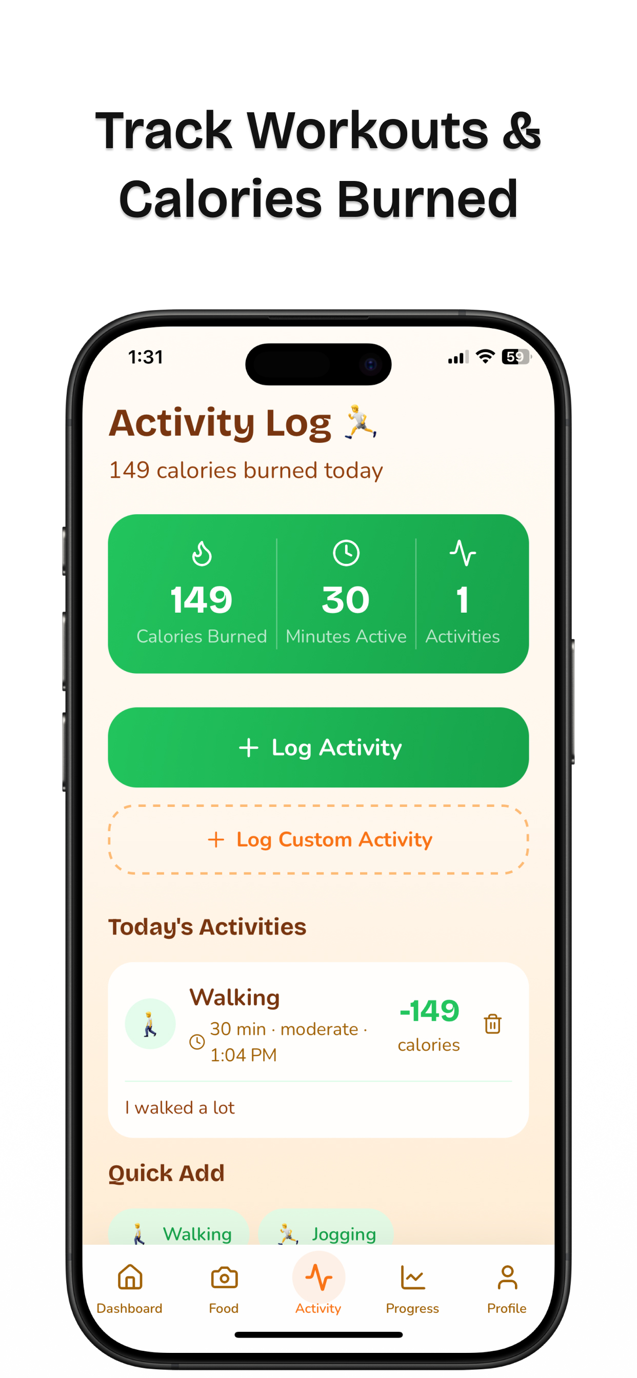 Calorie Deficit Tracker: Burnv screenshot 3