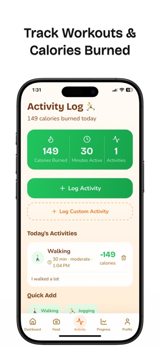 Calorie Deficit Tracker: Burnv Screenshot 3 of 7