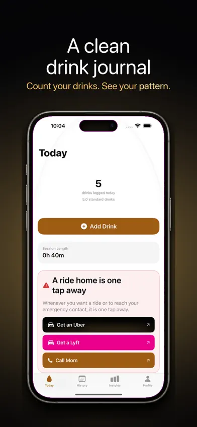 KnowLimit: Drink Journal screenshot 1