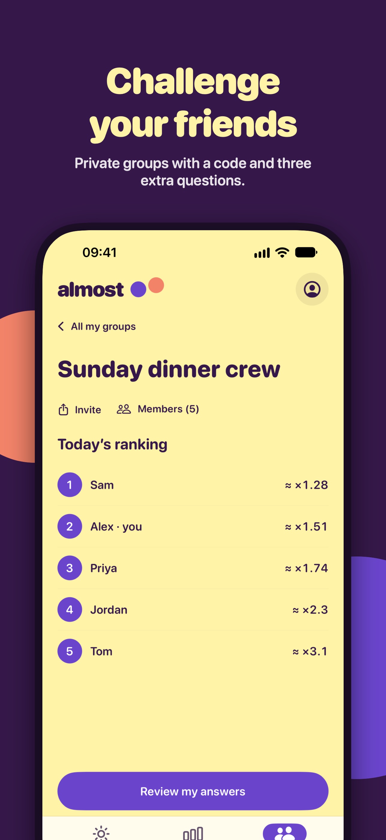 Screenshot 6 of Almost: Daily Number Quiz