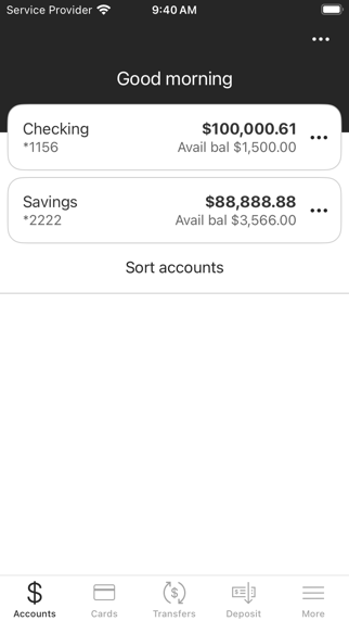 FNBBC Mobile Banking iPhone screenshot 2 - Finance app
