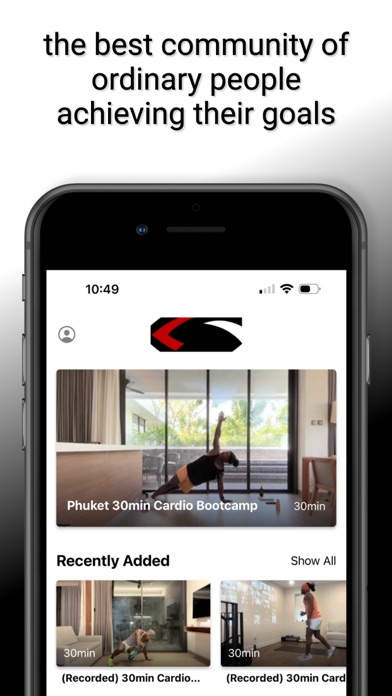 Gerren Liles Vision Fitness Screenshot