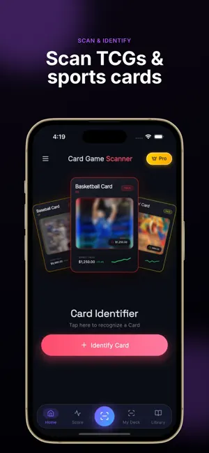TCG Card Scanner & Identifier screenshot 1