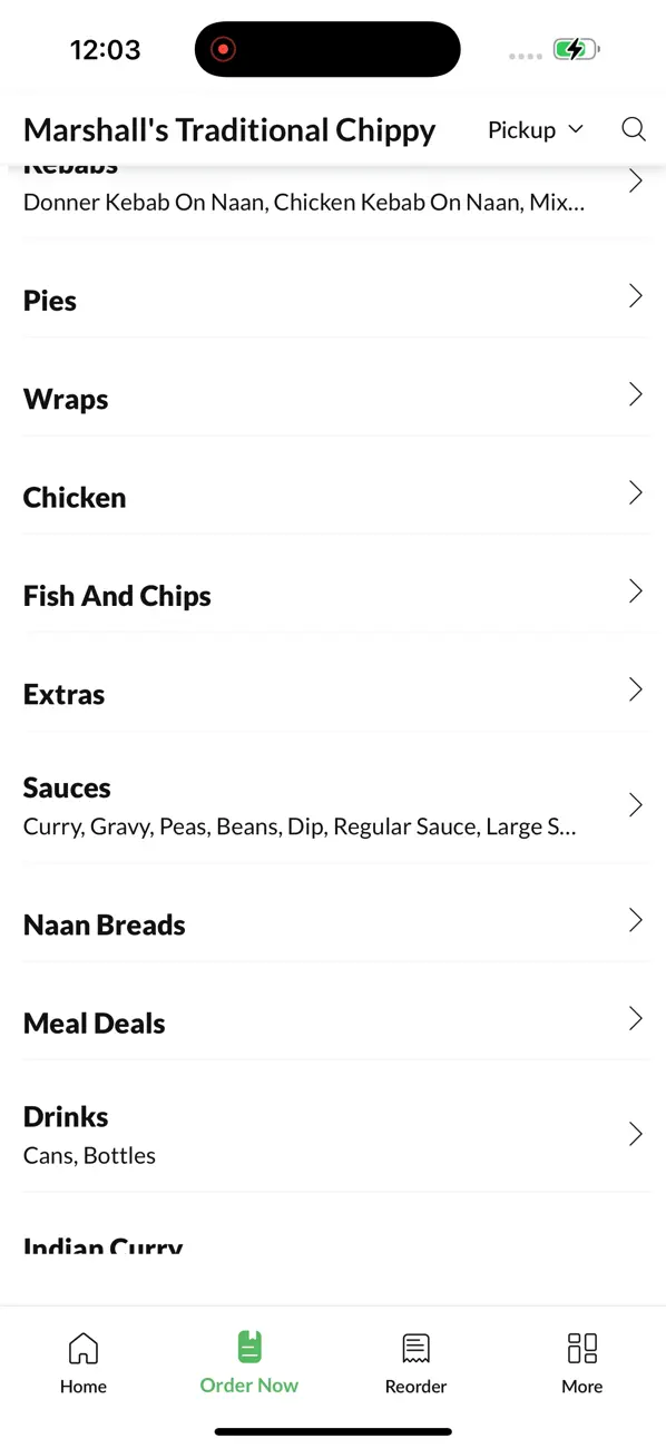 Screenshot #3 pour Marshall's Traditional Chippy