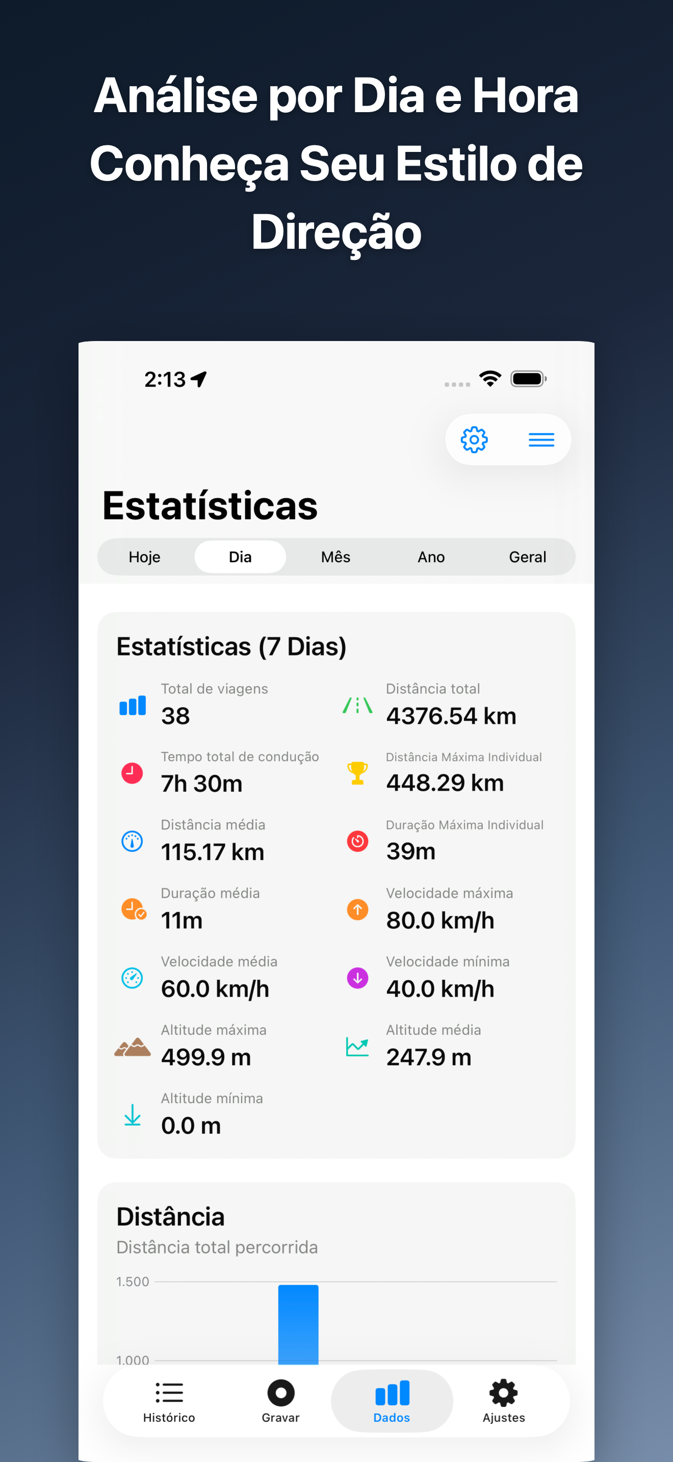DriveTracker - Driving Log iOS screenshot 4 showing app interface