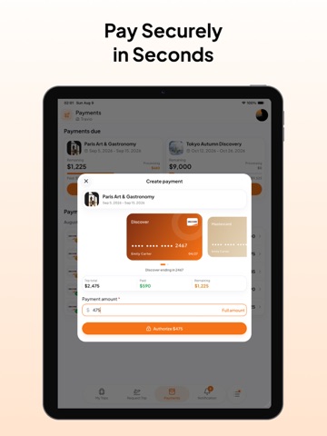 Vacation Hub iPad screenshot