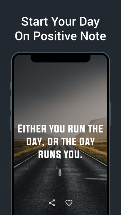 Daily Quotes: Motivation app Screenshot