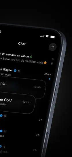 Captura de pantalla de XChat en iPhone 2
