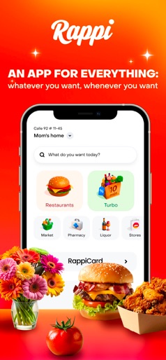 Rappi: Food Delivery, Grocery screenshot