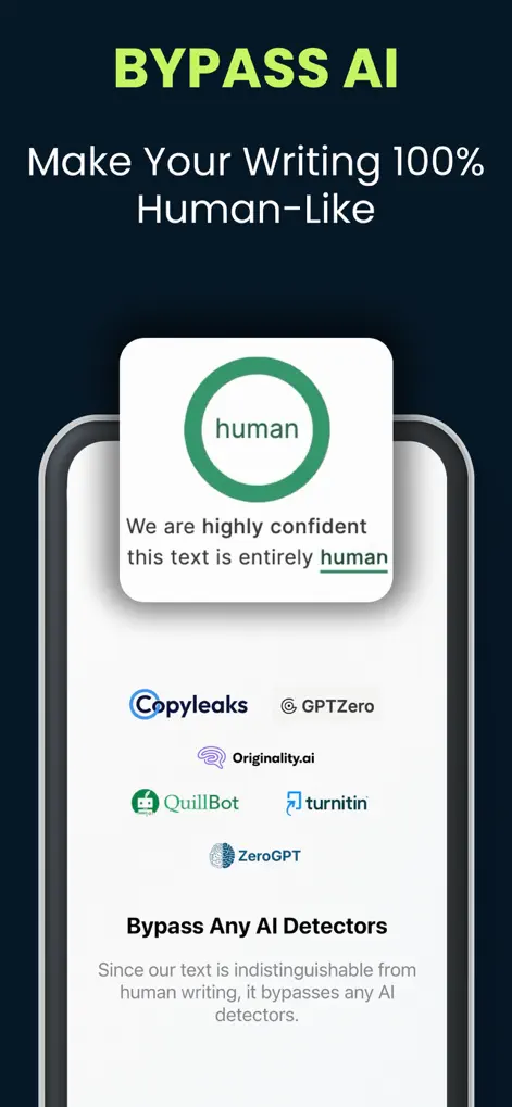 Humanize it - AI Humanizer - Productivity App | MWM