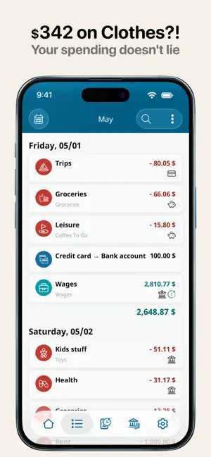 MoneyControl Spending Tracker screenshot 4