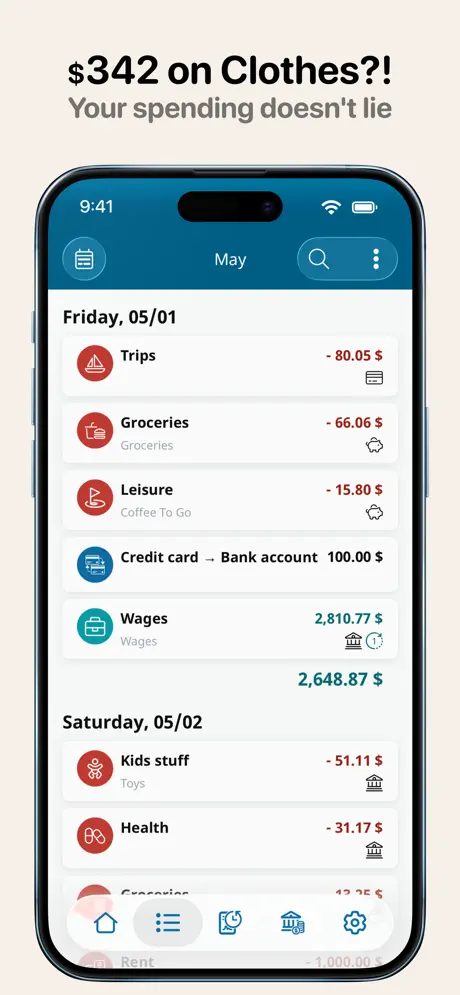 MoneyControl Spending Tracker screenshot 4
