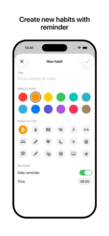 Habit Tracker - Mosaic Screenshot 2 of 3