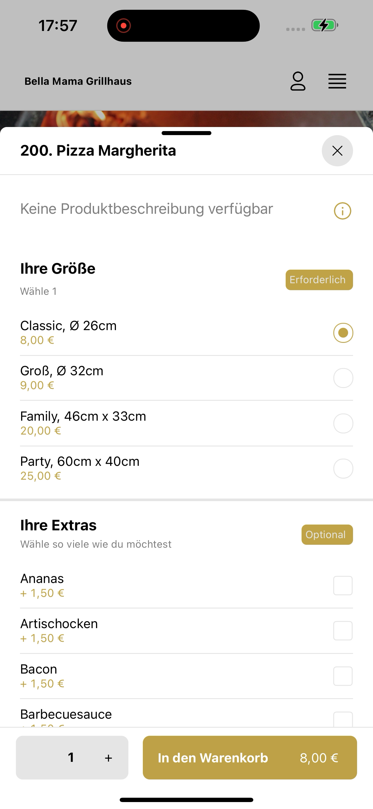 Bella Mama Grillhaus screenshot 5