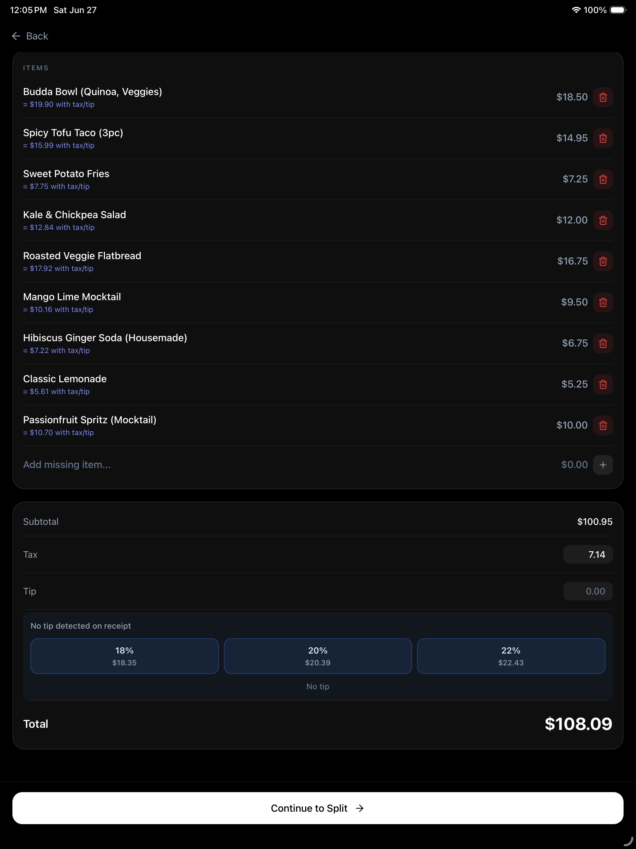 FairPay: Scan and Split screenshot 9