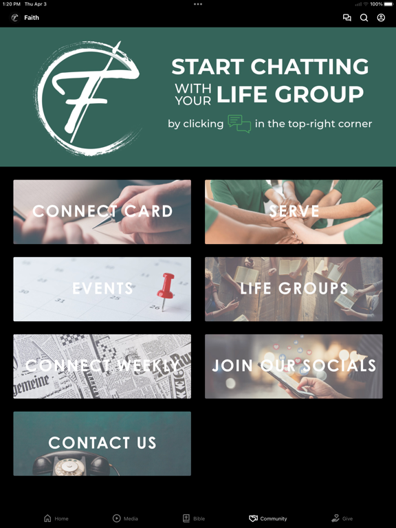 Faith Baptist - Wilmington, DE iPad screenshot 3 - Education app